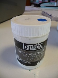 Gel White Opaque Flakes (Copier)