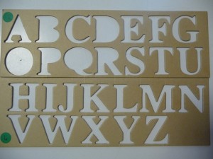 Alphabet Pochoirs -8- (Copier)